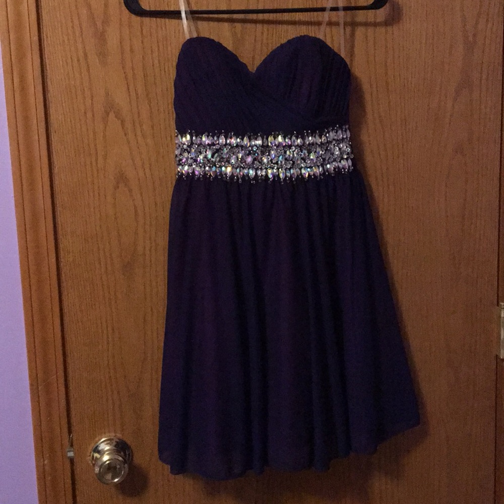 Purple homecoming/formal dress